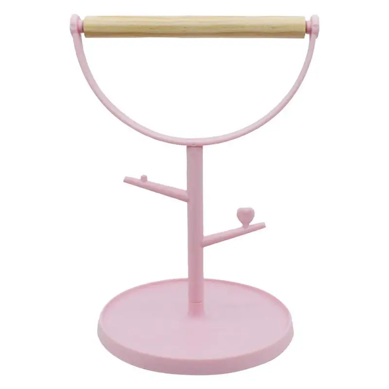 

Bird Training Stand Perch Holder Parakeets Bird Cage Tabletop Portable Bite Resistant For Lovebirds Parakeets Cockatiel
