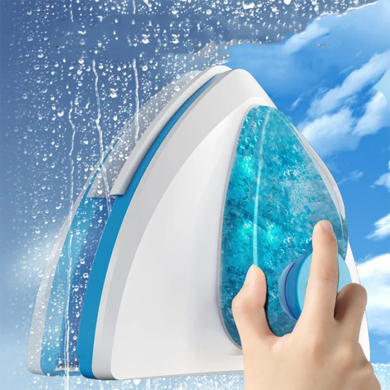 

Glass Window Window Water Wiper Magnetic Discharge Household Cleaning Double-side Cleaner Brush Automatic Cleaning Brush Tools
