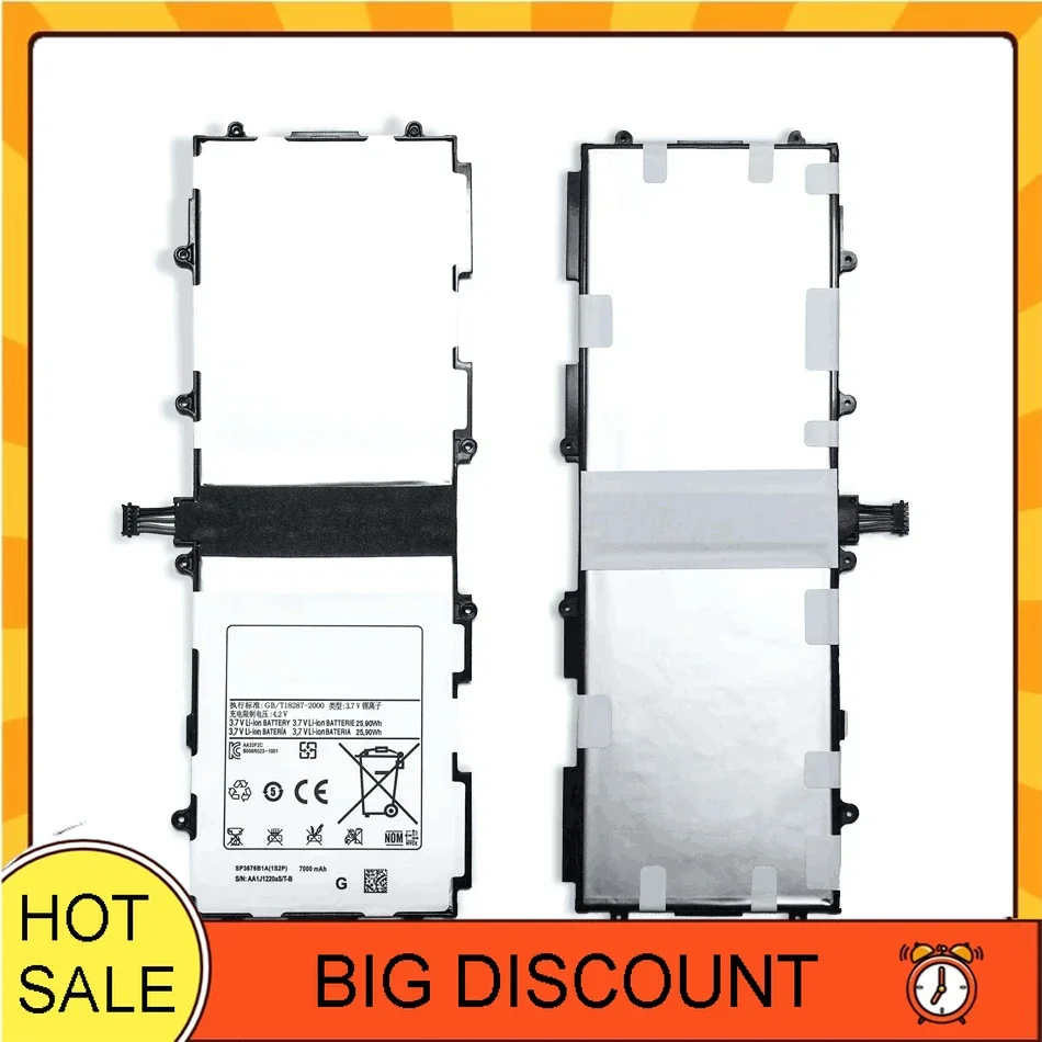 Аккумулятор для планшета SP3676B1A 7000 мАч Samsung Galaxy Note 10 1 GT-N8000 N8000 N8010 N8013 N8020 P7500 GT-P7510 P7510