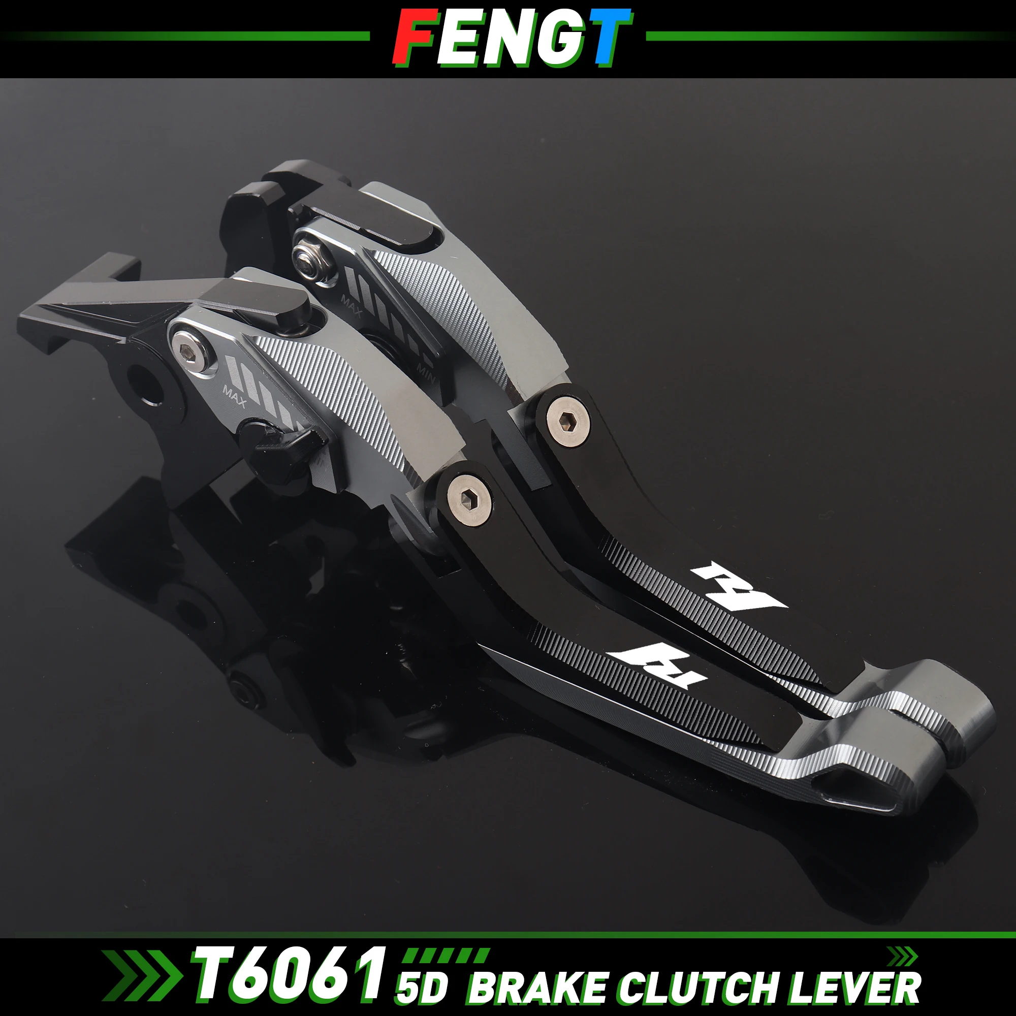 

R1 новые 5D рычаги тормоза сцепления для YAMAHA YZF R1 1999-2021 2004 2007 YZFR1/M/S 2020 мотоциклетные регулируемые ручки тормозной рычаг
