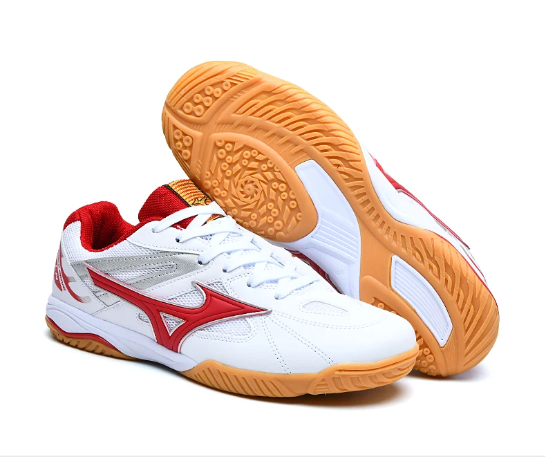 New Men's and Women's Professional Table Tennis Shoes Mesh Breathable Comfortable Badminton Shoes Men's Tennis Training Shoes