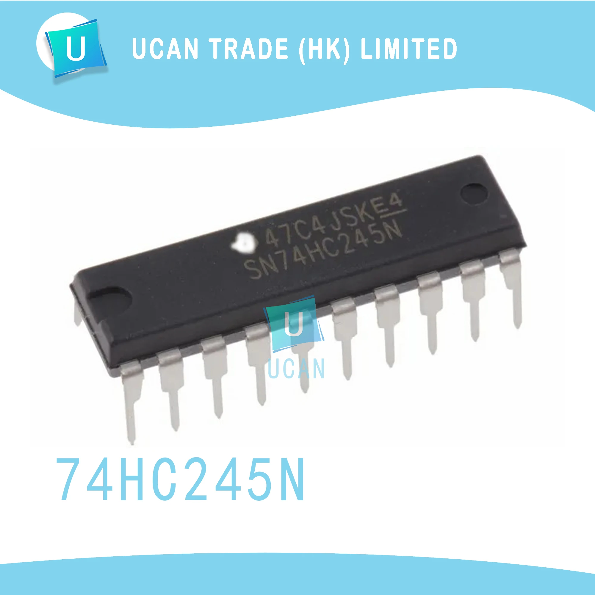 Оригинальный и новый корпус SN74HC245N DIP20, 10 шт.
