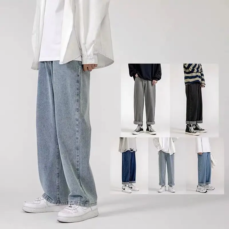 Брюки-карго с широкими штанинами мужские