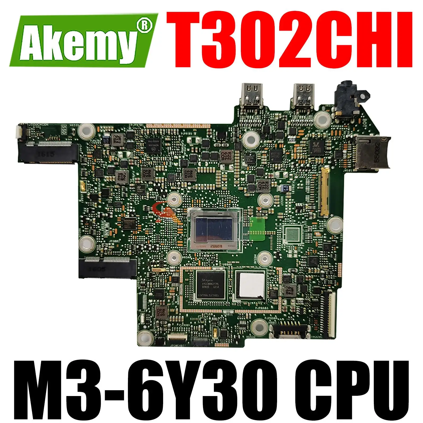 

Материнская плата T302CHI с ЦПУ M3-6Y3 0 4 ГБ 8 ГБ ОЗУ для ASUS T302CHI материнская плата для планшета