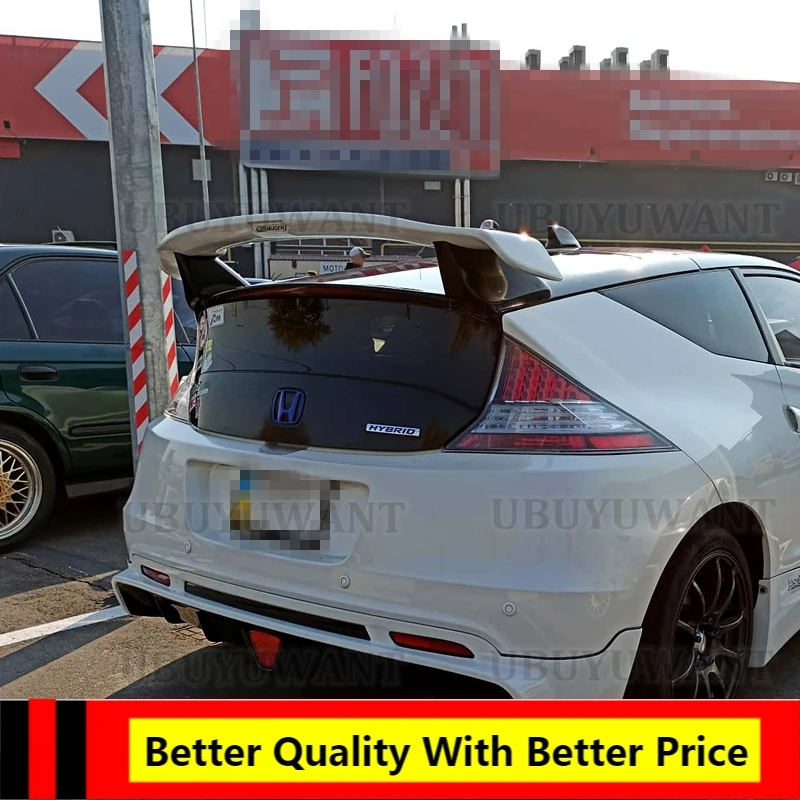 

Для Honda CRZ CR-Z ZF1 2012-2015 MUGE Style ASB спойлер заднего багажника, крыла диффузоры для губ Обрезанные детали BodyKits
