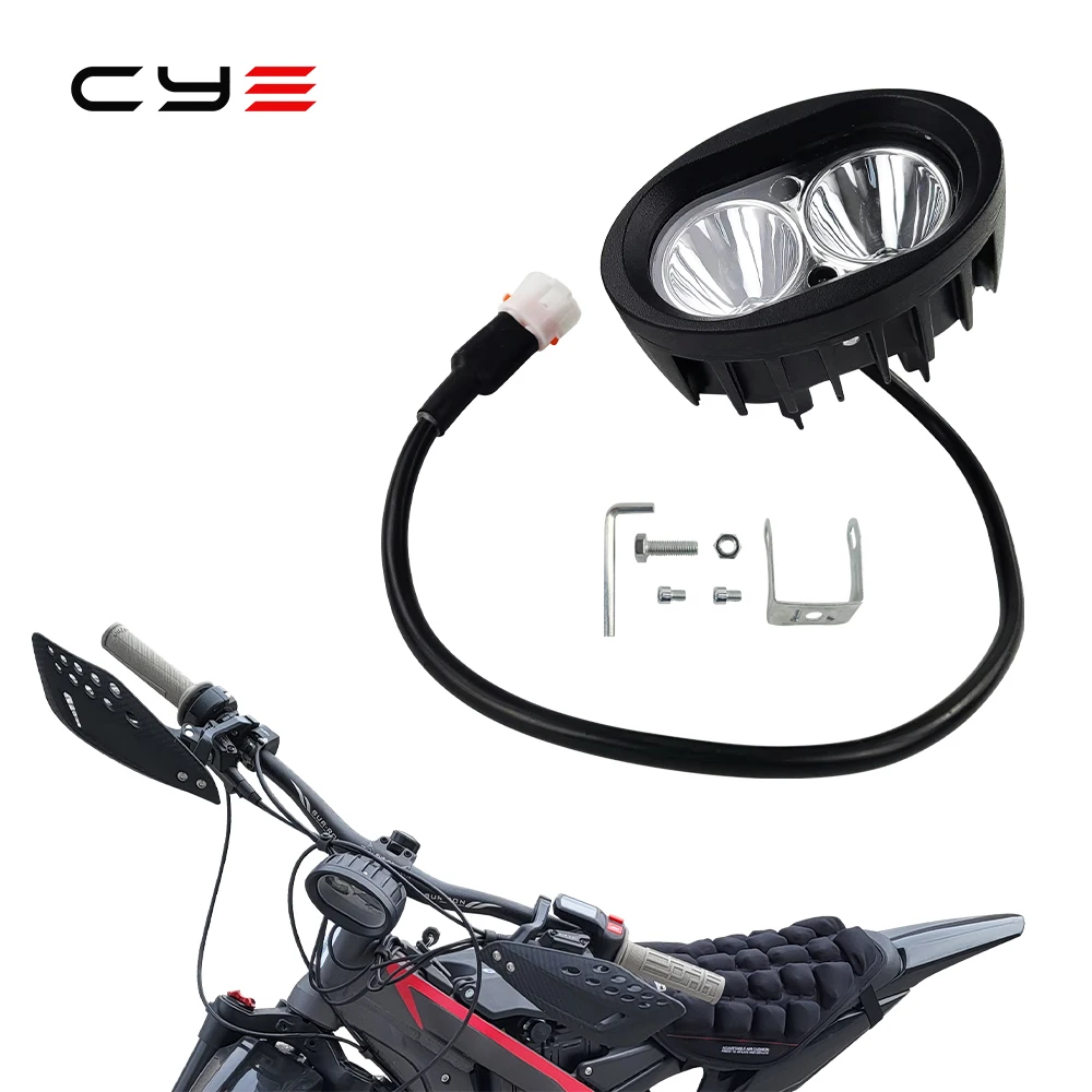 

Electric Dirt Bike Lighting System Light Bee Headlight Front Lamp Head Light Spotlight For Surron Motorcycle Parts Accessories