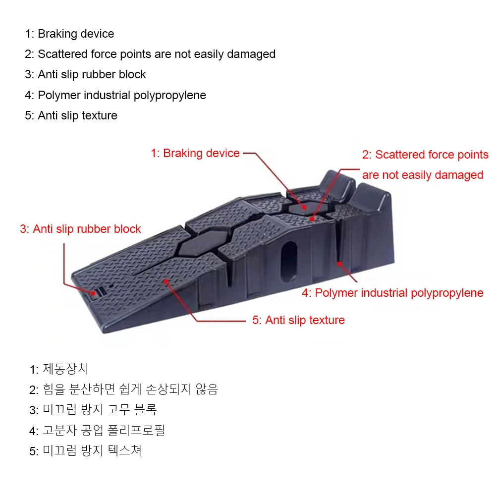 2 шт. рампа для ремонта автомобильных шин 90x33x22 см