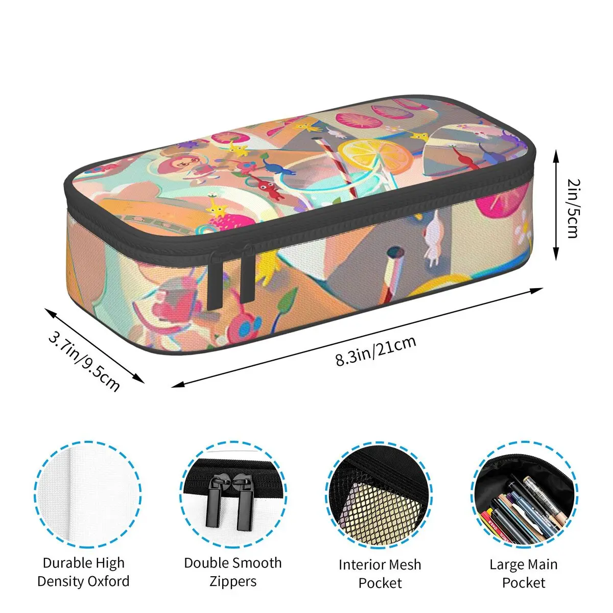 Рюкзаки Pikmin для мальчиков и девочек школьные ранцы учеников детский мультяшный