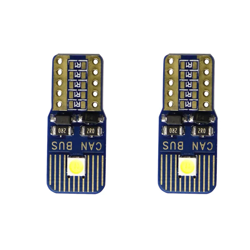 100 шт. 6 3 В переменного тока T10 Неполярный 555 2 SMD 3030 LED 194 168 40MA Лампы для пинбольной