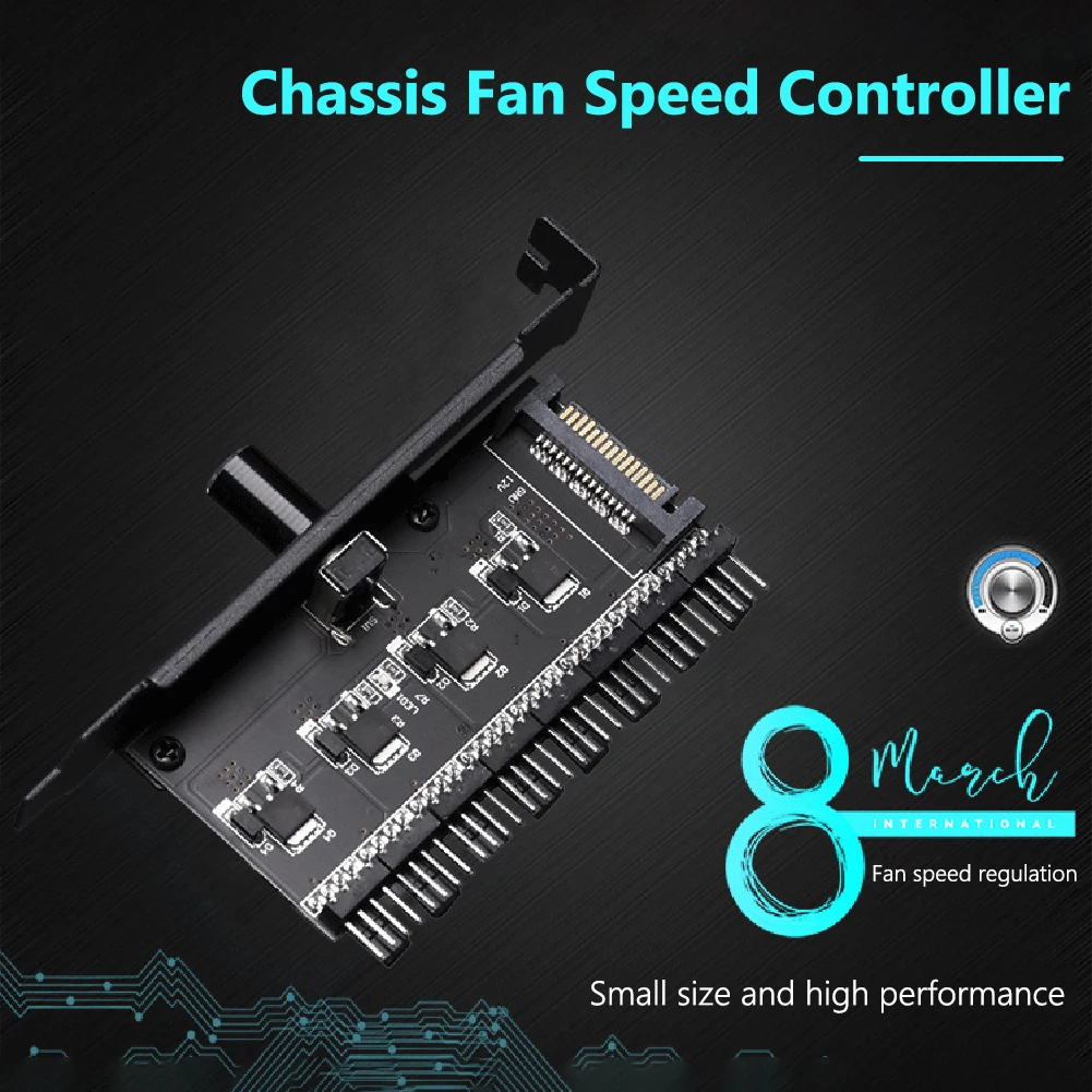 Адаптер для контроллера скорости компьютера 1-8 каналов |