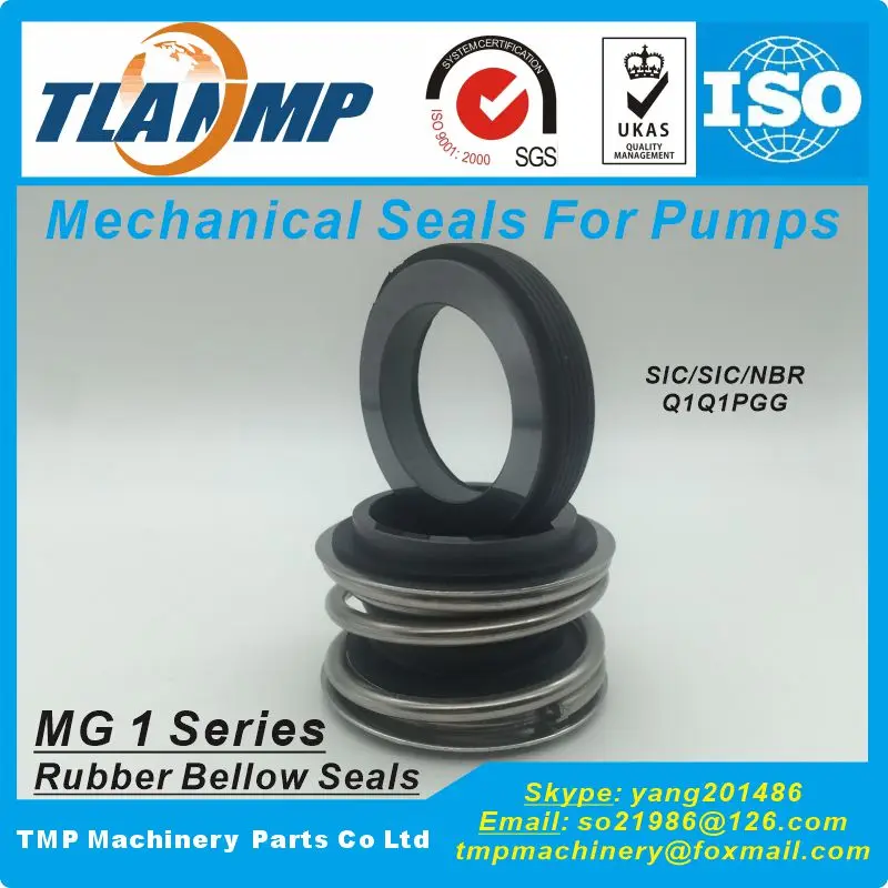 

MG1-35 , MG1/35-G60 , MB1-35, 109-35 tlanmp механические уплотнения для водяных насосов-резиновые уплотнители Bellow (сиденье G60)