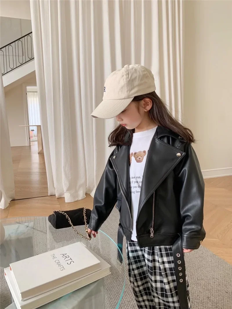 Детская кожаная куртка