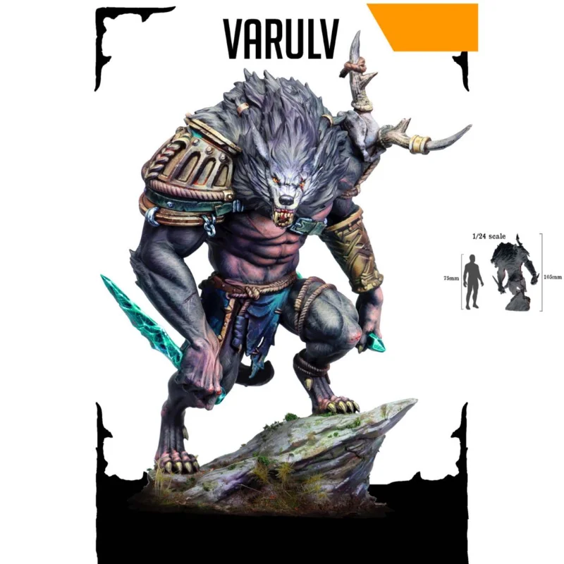 

NX 1/24 Resin Figure Model Kit Tumei Colorless Self-assembling Resin Model Soldier Action Figure