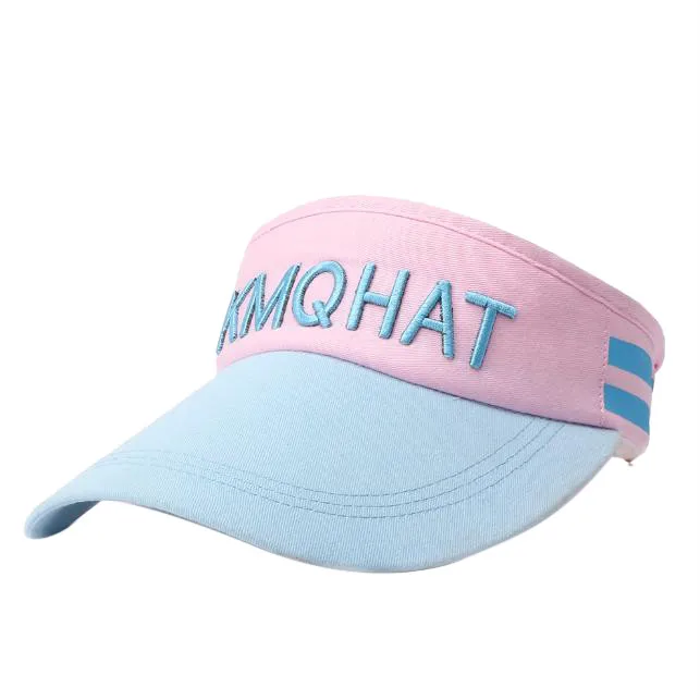 Шляпа-визор спортивная с надписью для мужчин и женщин "Kmqhat Classic Cap", головная повязка, бейсболка солнечная "Frat Boy all match Summer on".