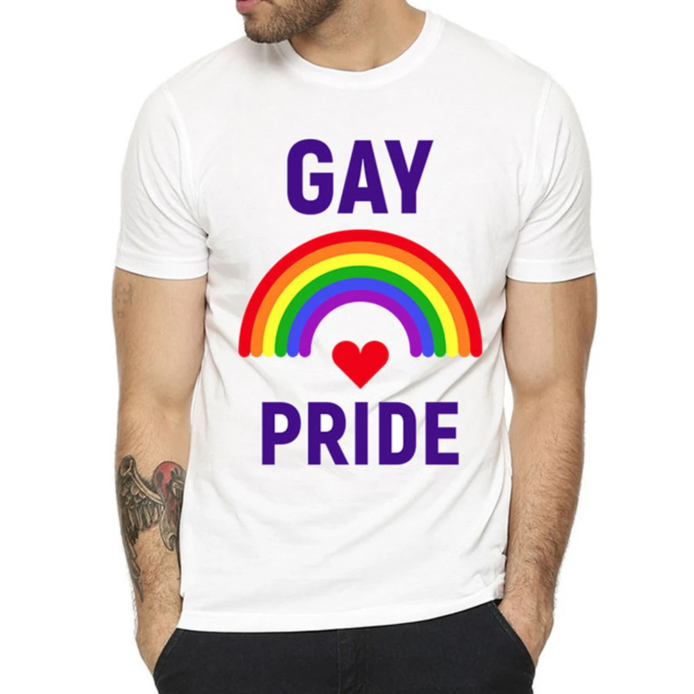 

Rainbow Design Printing Men's and Women's Classic T-Shirts 2023 Summer Casual Cotton T-Shirt Fashion Unisex Clothes XS-3XL