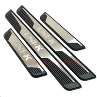 stainless steel door sill kick protector guard scuff plate pedal cover for changan uni k unik 2022 2021 car styling accessories