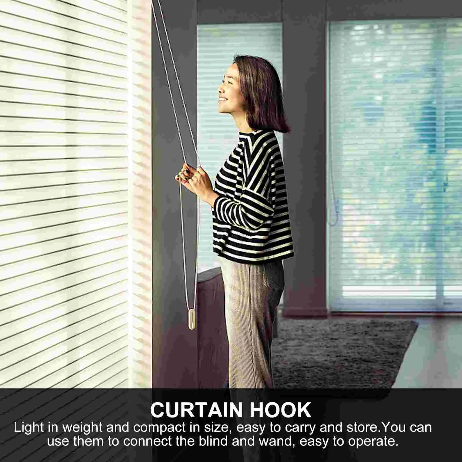 Hook Blinds Window Blind Vertical Tilt Connectorwindows Shutters Roller Mini Repair Tabs Interior | Shades &amp