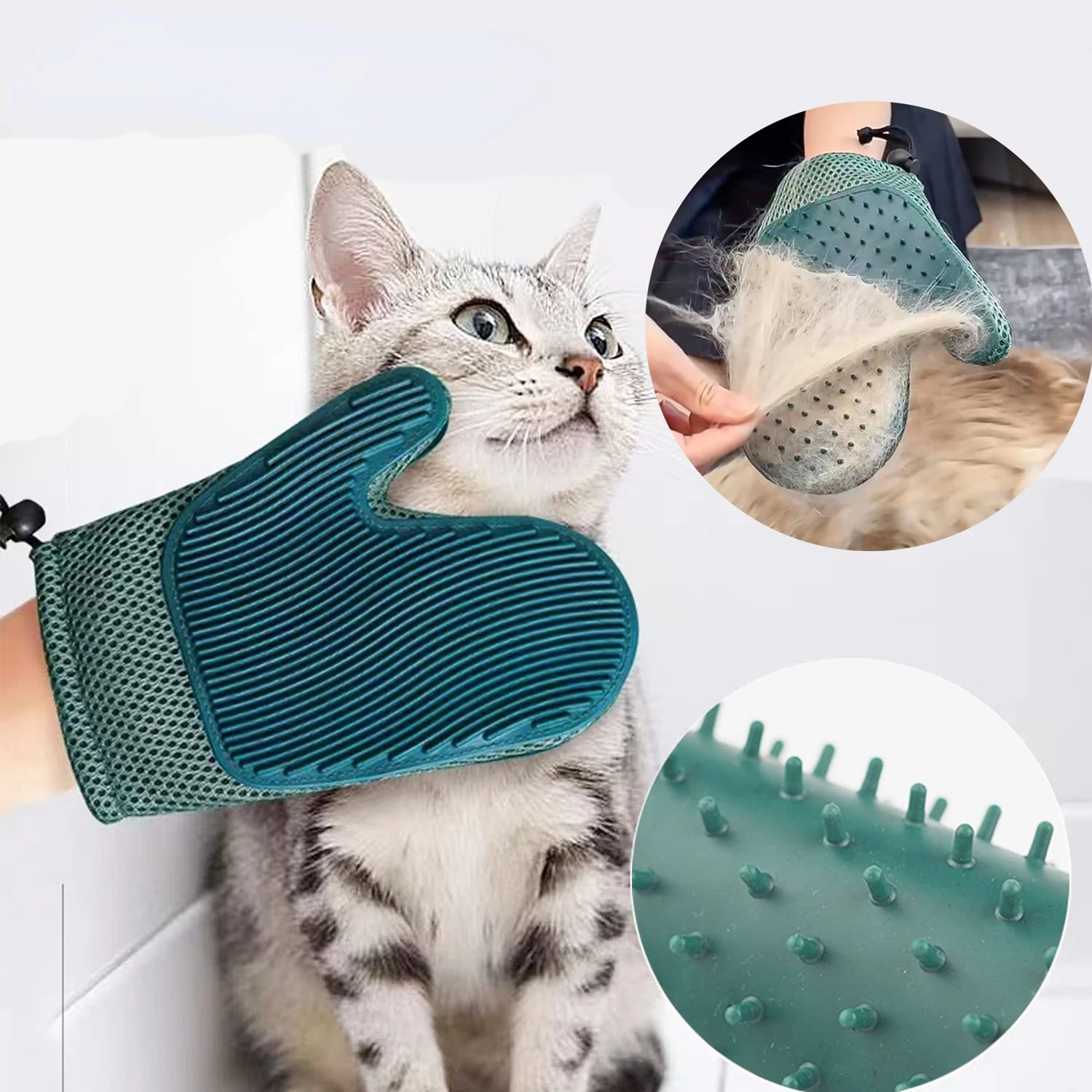 

Dog Fur Grooming Glove, Remover Mitt Hair Pet For Cat Remover Grooming Cleaner, For Glove Glove Brush Hair Glove Shedding,pet