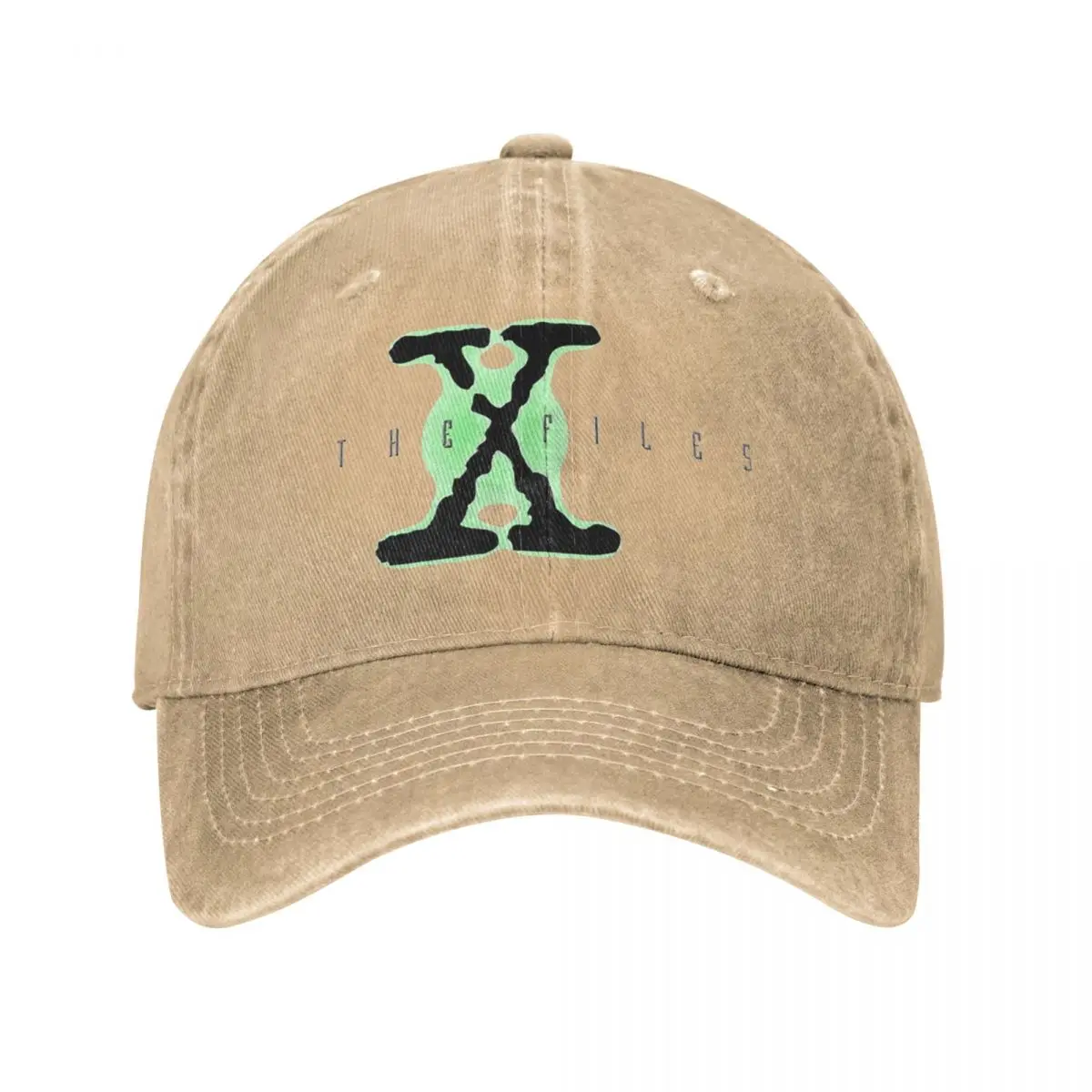 

The X Files Trucker Hat Accessories Vintage Distressed Washed Vintage Logo Baseball Cap For Men Women Adjustable