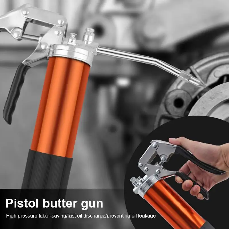 Набор смазочных пистолетов со шланговой муфтой инструмент для трубок на 14 унций