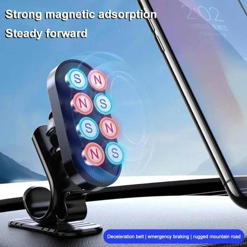

Portable Impact Resistant Car Phone Holder Magnetic Car Mount Bracket Lazy Bracket High Quality Car Mount Bracket Magnetic