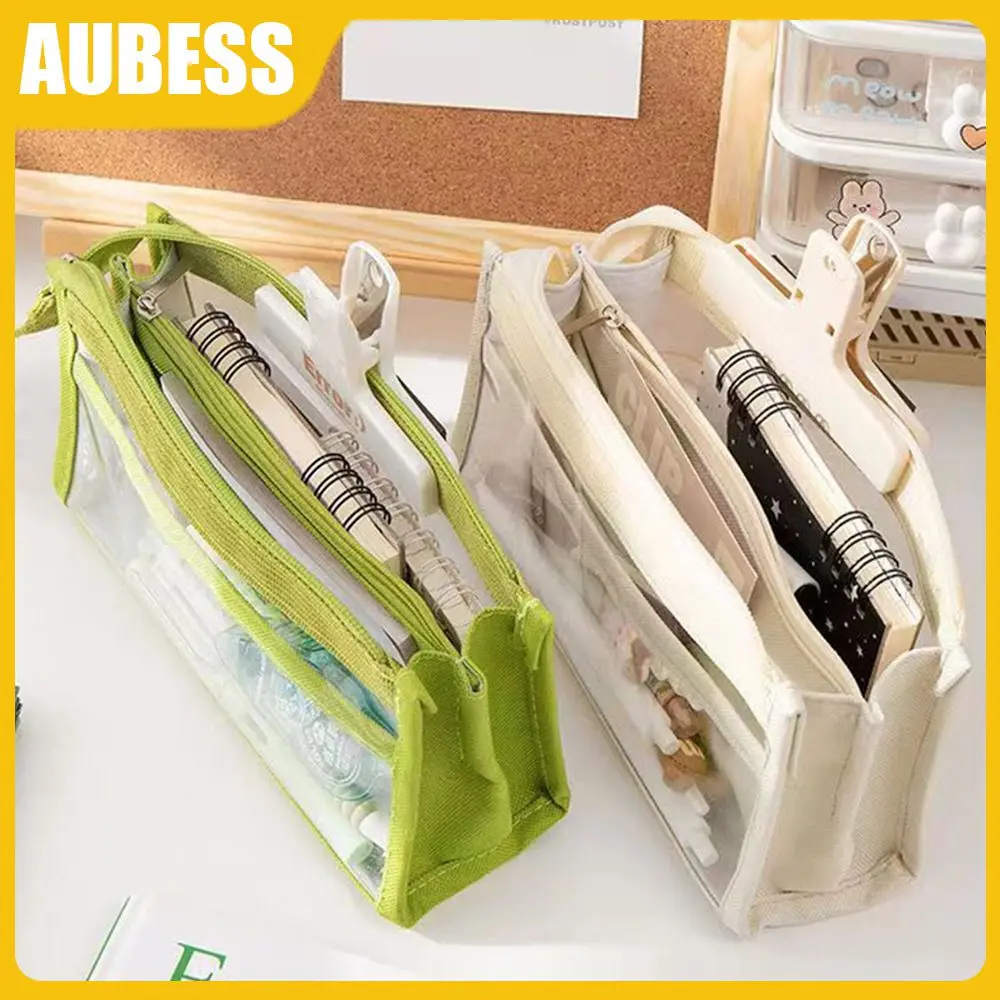 

Suitable For Placing Various Stationery Aesthetics Backpack Minimalist Style Student Learning Supplies Multiple Applications