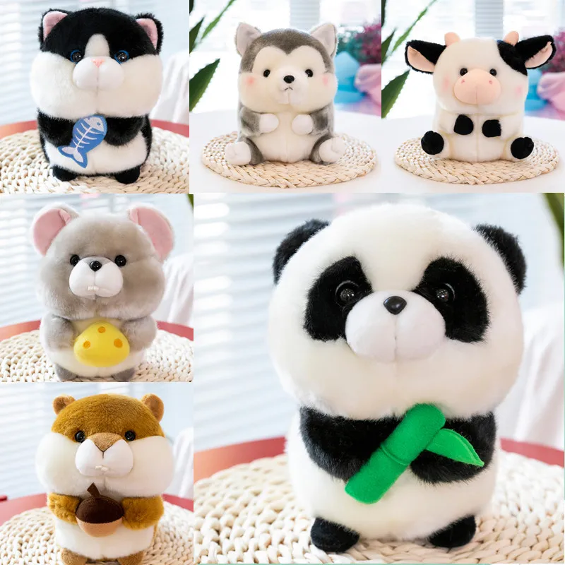 

Panda Hamster Squirrel Plush Toy Stuffed Doll for Kids Children Girls Boys Dolls Birthday Gifts Car Decoration Home Decor