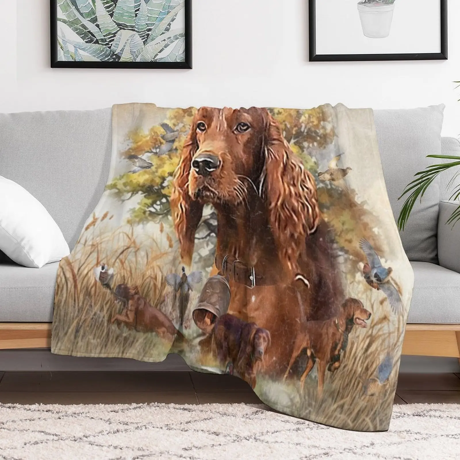 Фланелевый плед Irish Setter - Ultimate Upland Bird Dog