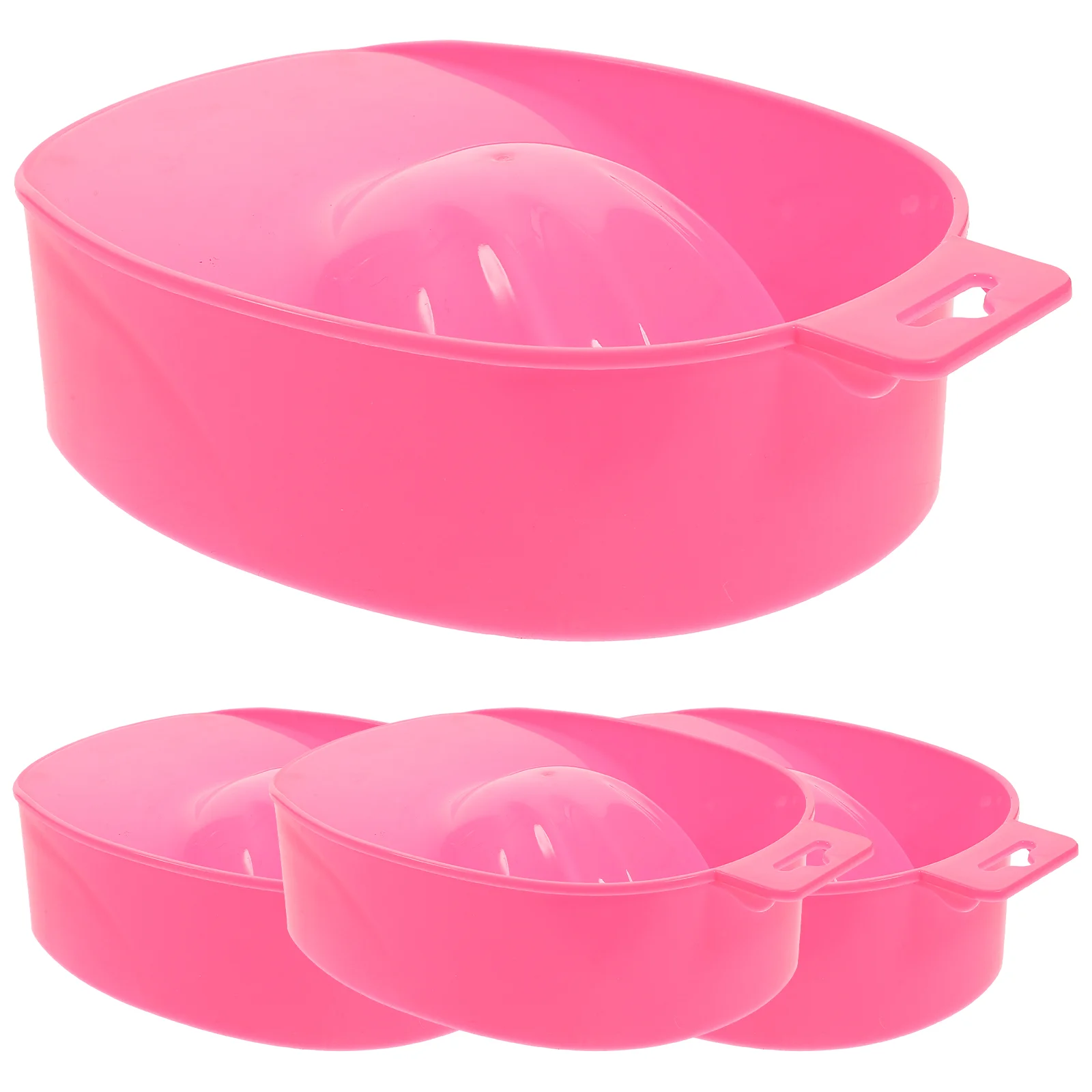 4 шт. маникюрные инструменты чаша для ухода за ногтями средство снятия лака лоток