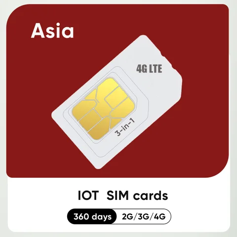 Устройство отслеживания данных LTE SIM-карта 6 ГБ сотовый iot M2M 4G ошейник GPS камера универсальное устройство для использования в азиатских странах