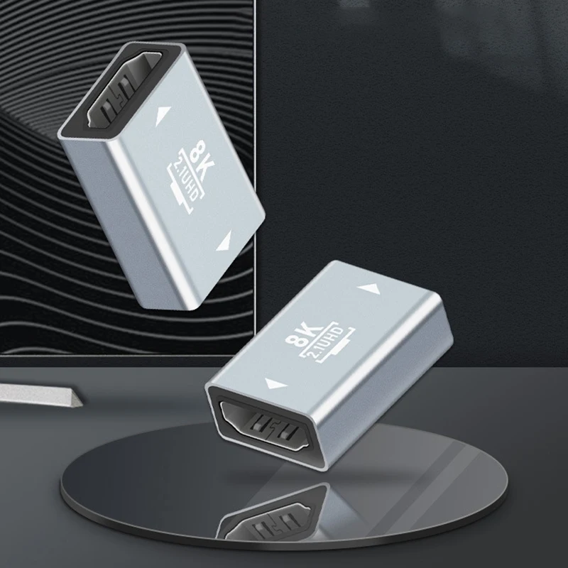 60 Гц 8K удлинитель для ТВ-приставки HDTV UV00I HDMI-совместимый 2 1 адаптеры мама-мама