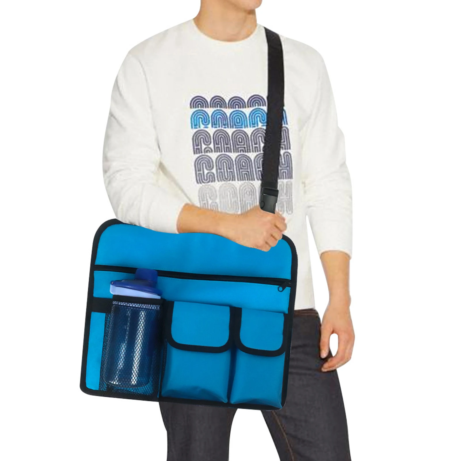 

Подвесная сумка на стул для кемпинга, пляжный стул на руку, боковые сумки, водонепроницаемая сумка из ткани Оксфорд 600D, сумка для закусок для...