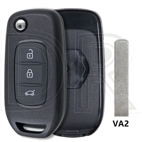 Отличный 2/3-кнопочный сменный флип-чехол для дистанционного ключа автомобиля для Renault Kadjar Megane Logan Duster Sandero Oroch Clio5 Twingo