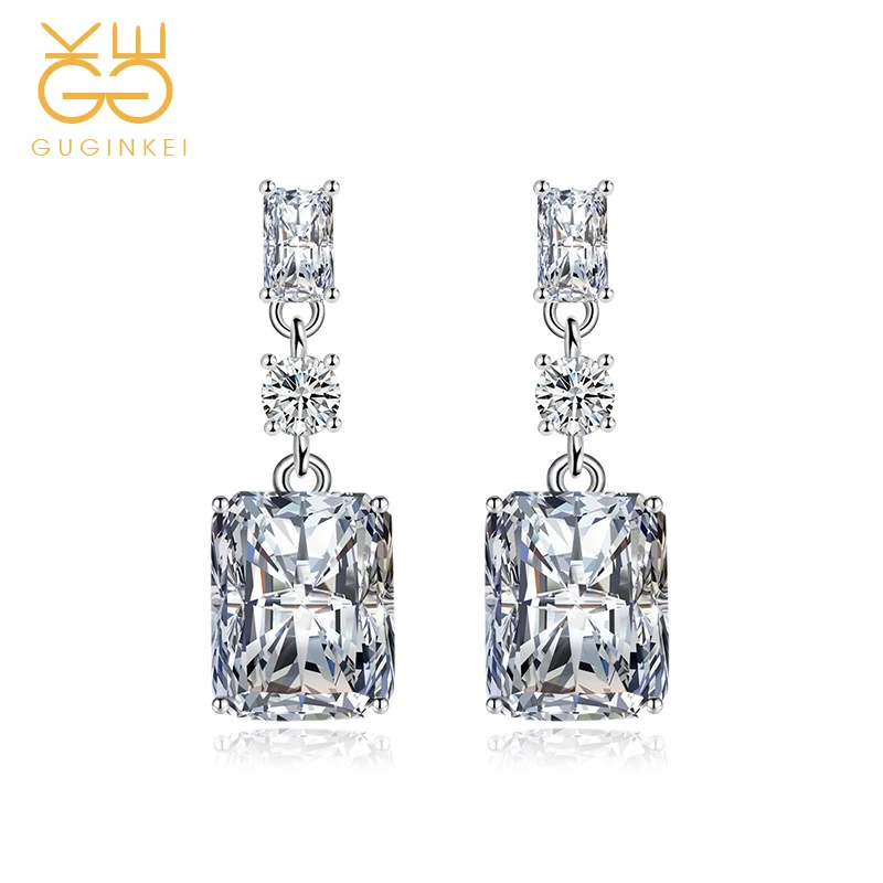 

Женские серьги GUGINKEI из серебра 925 пробы, женские серьги, трендовые роскошные женские серьги, ювелирные изделия из стерлингового серебра 2022 п...