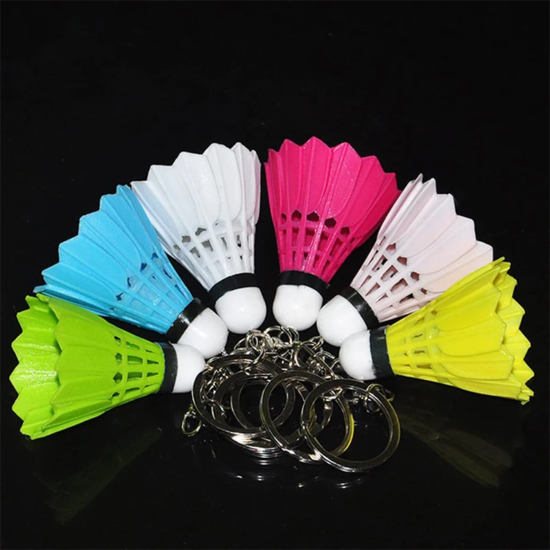 20-100 шт. сувениры для игры в бадминтон спортивный мяч брелки ключей украшения