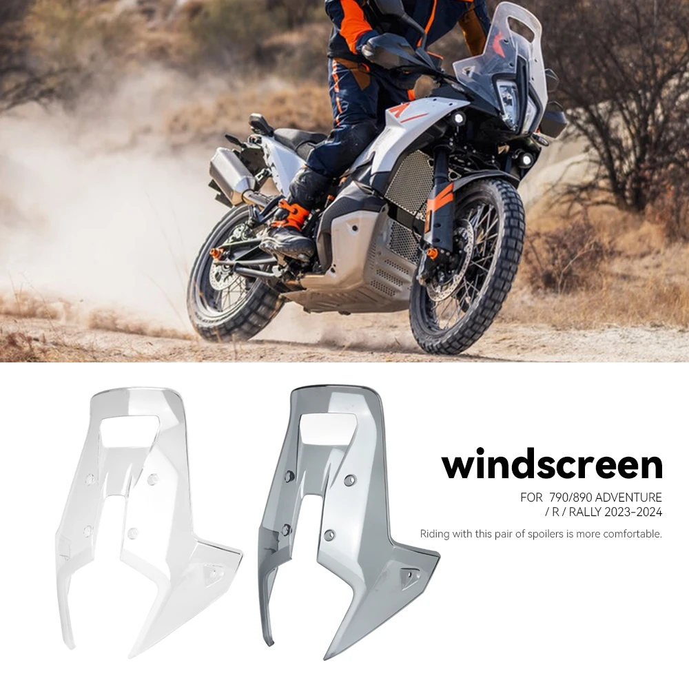 Козырек на лобовое стекло для мотоцикла 790 890 ADVENTURE / R RALLY 2023-2024