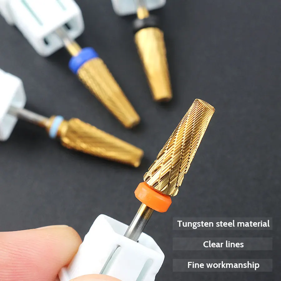 

Вольфрамовая карбидная полировальная головка 5 в 1 металлическая Вольфрамовая сталь полированная головка для полировки ногтей сверло электрические фрезы Резак