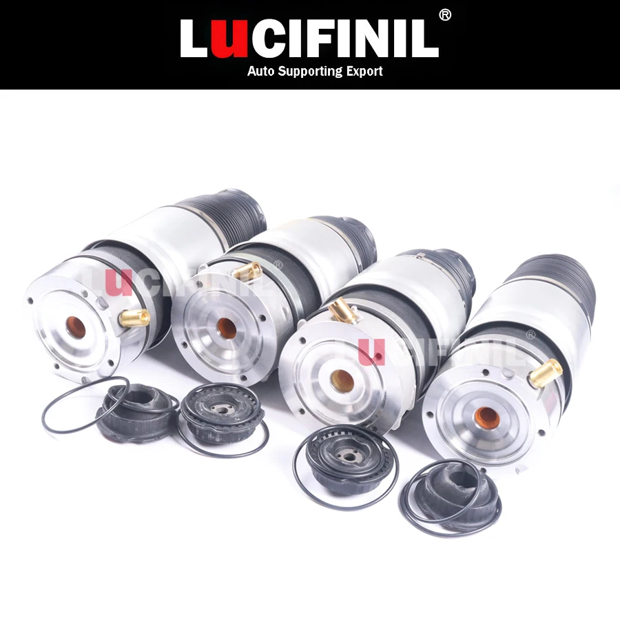 LuCIFINIL 2007-2010 4 шт. Передняя Задняя пневматическая подвеска пружина для Audi Q7 Cayenne
