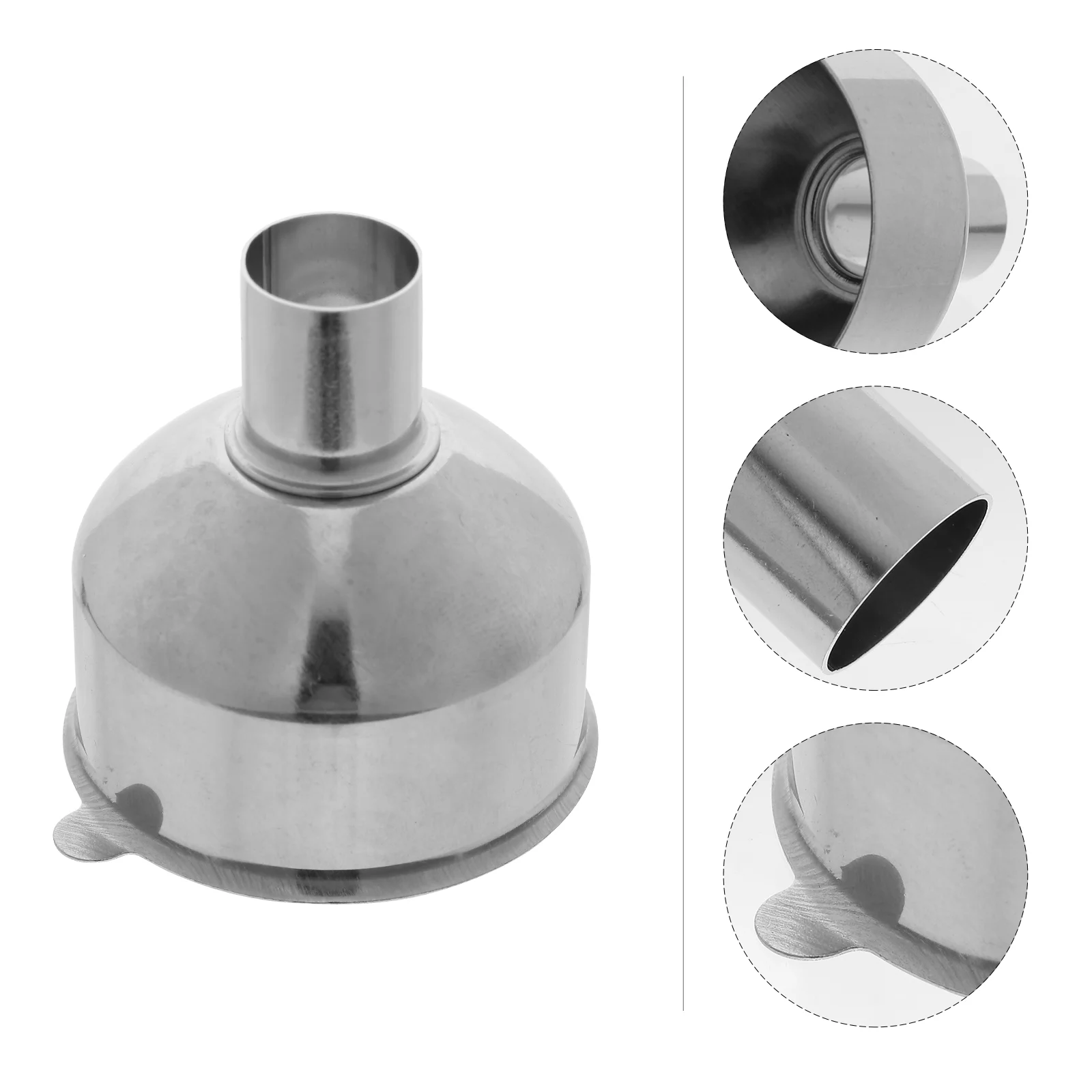 

Stainless Steel Funnel Funnels Kitchen Multi-functional Home Wide Mouth