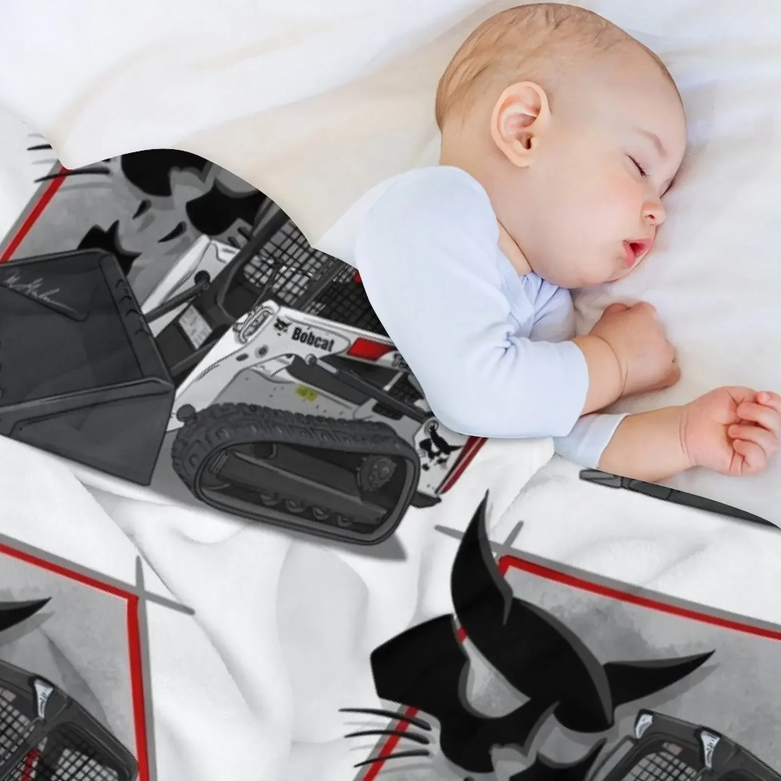 Плюшевый плед Bobcat