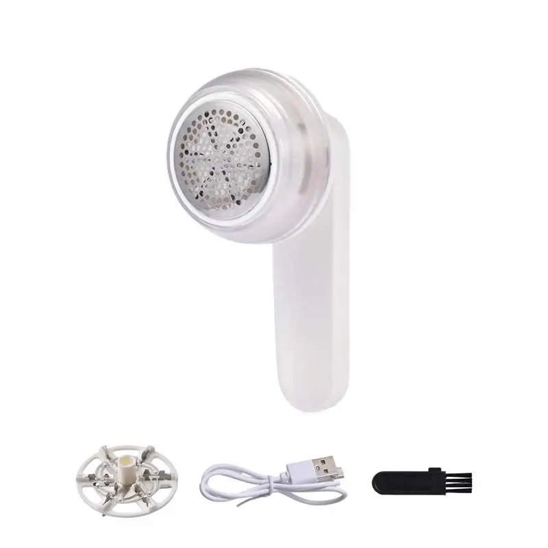 

Бритва для удаления катышков, триммер со сменным резаком из нержавеющей стали, зарядка через USB