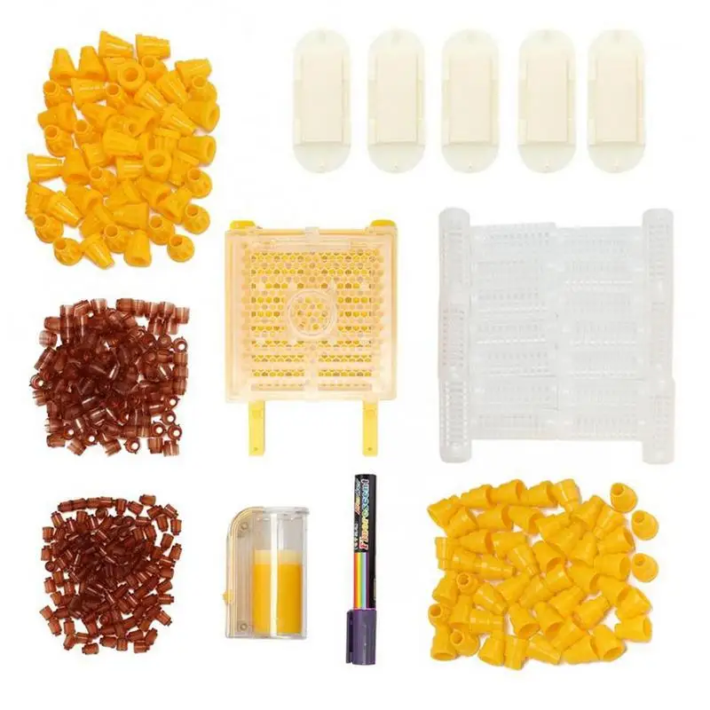 

Queen Bee Rearing System Kit Non-toxic Tools For Spawning Queen Honeybee Queen Bee Breeding Box Marker Pen Cage Cell Cup