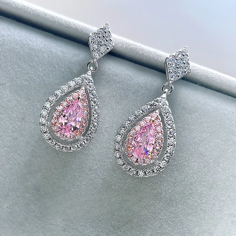 Новые милые неувядающие в форме груши капли воды вишневые цветущие Порошковые