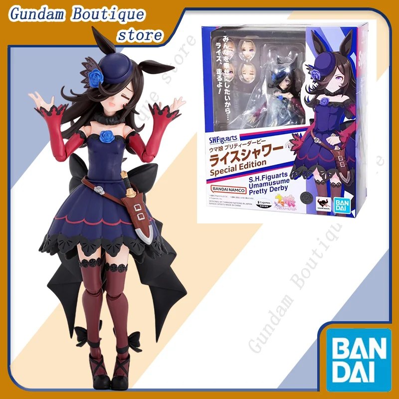 Bandai натуральная SHF Umamusume Pretty Derby Rice Shower специальное издание аниме фигурка