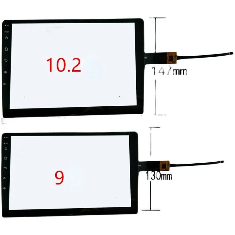 Для 2.5D glass 9 дюймов 10 2 дюймовый сенсорный экран с дигитайзером KHX-1093 HYT KHX-9055B HLX-1819-V1
