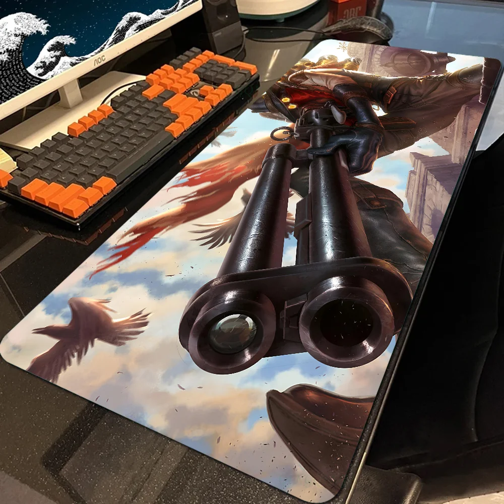 HD T The Virtuoso Jhin Коврик для мыши с ковриком игровые аксессуары Prime Gaming XXL клавиатуры