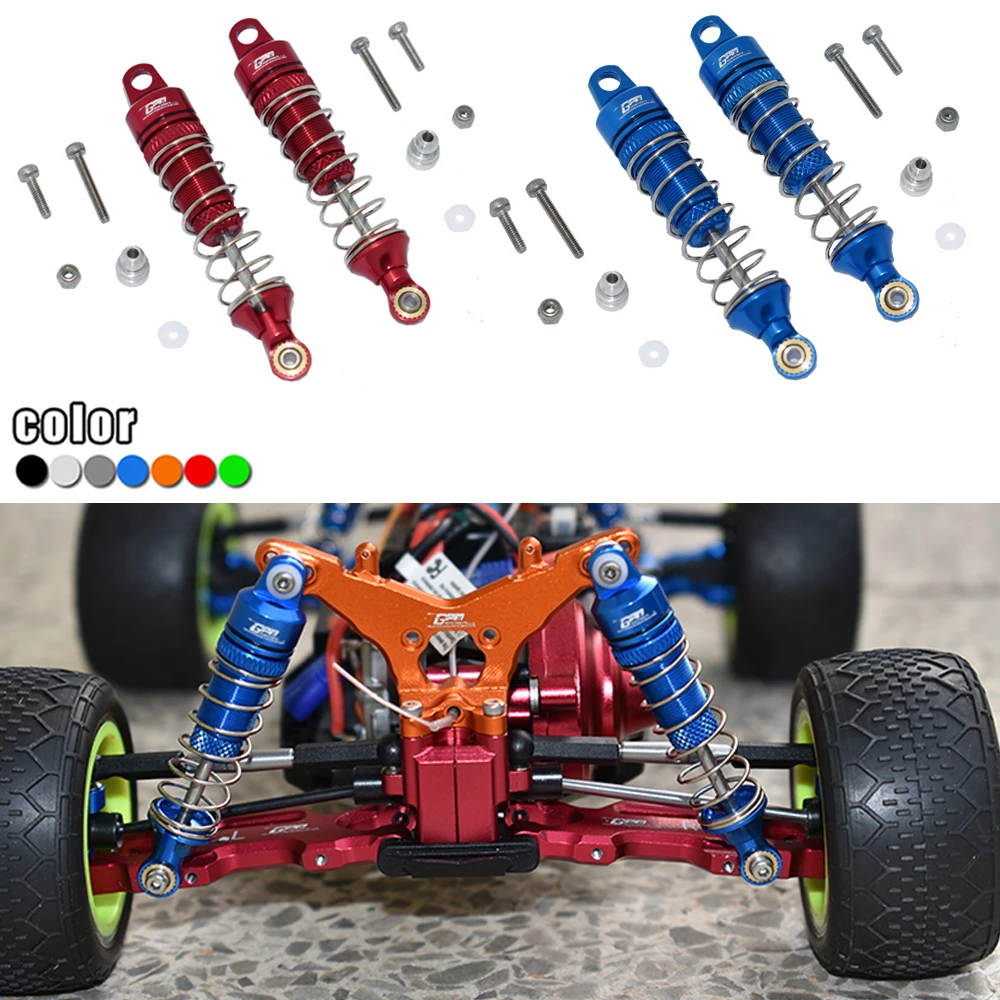 

GPM Metal Aluminum 60MM Rear shock absorber LOS213000 for LOSI 1/18 Mini-T 2.0 2WD Stadium Truck RTR Upgrade Parts Accessories