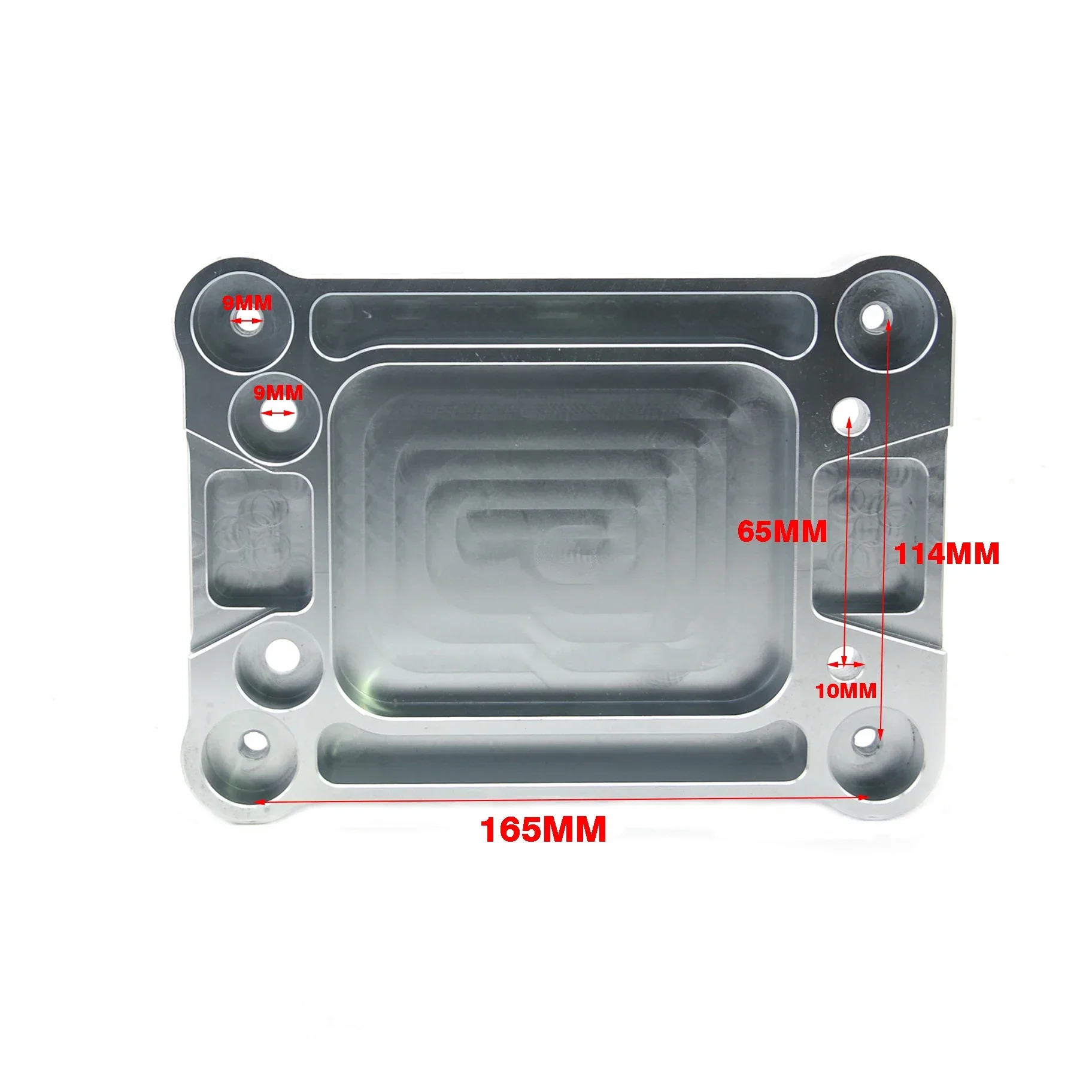 Shifter Base Plate Billet For Civic Integra RSX EG EK / K20 K24 K-Series Engine Aluminum Silver Motor