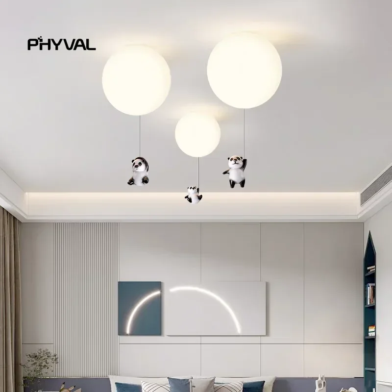 Современная светодиодная лампочка оригинальная подвеска в виде воздушного шара