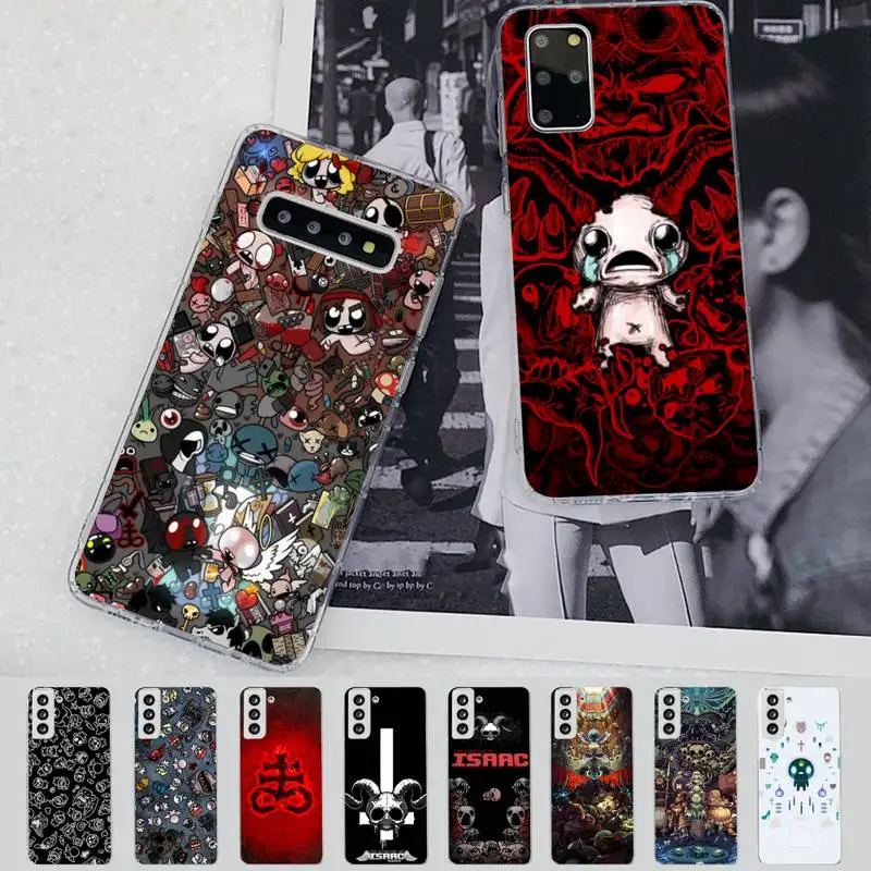 

The Binding Of Isaac Phone Case for Samsung S21 A10 for Redmi Note 7 9 for Huawei P30Pro Honor 8X 10i cover